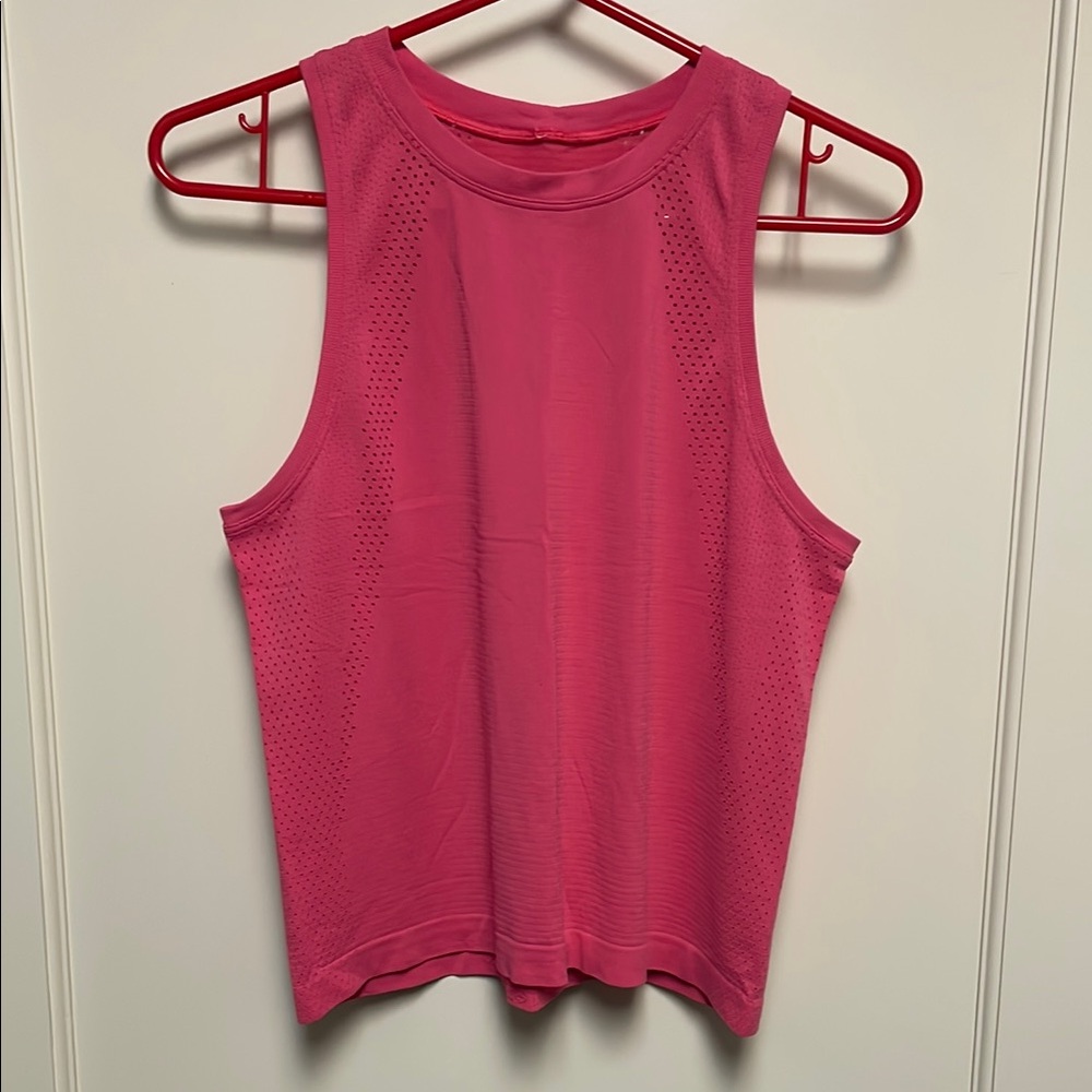 Lululemon Athletica Vibrant Pink Tank Top